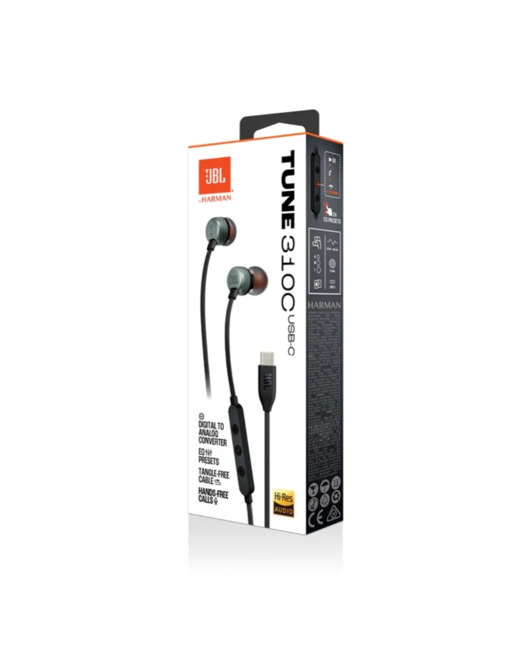 JBL TUNE 310C NEGRO - Imagen 4